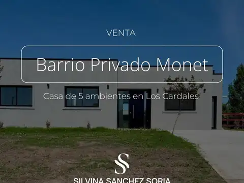 CASA 5 AMBIENTES EN VENTA, BARRIO CERRADO MONET, LOS CARDALES