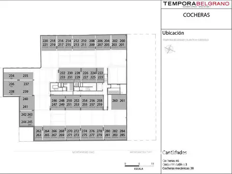 Montañeses y Olazábal - Cocheras