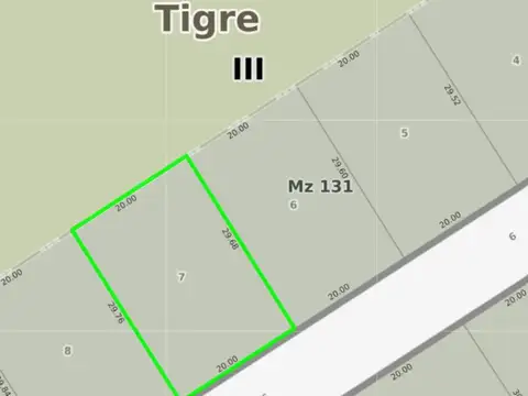 6 e/ Avenida Juan Domingo Perón y Chile