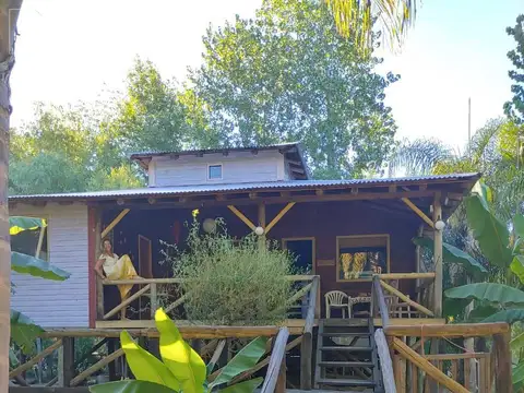 Casa principal y 3 Cabañas en VENTA sobre Rio Cruz Colorada!!!
