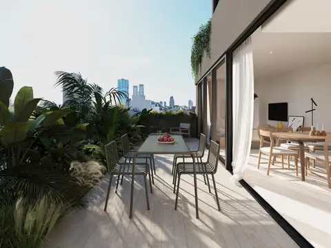 DEPARTAMENTO - VENTA - PALERMO HOLLYWOOD - 2 AMBIENTES - C/FRENTE - TERRAZA - AMENITIES - POZO