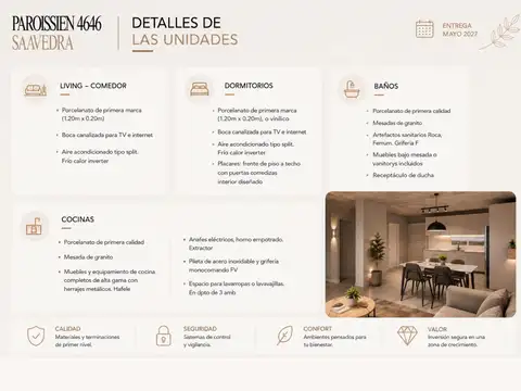 Departamento en Venta en Saavedra, USD 186.256