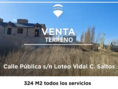 VENTA TERRENO LOTEO VIDAL