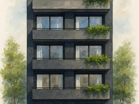 Departamento Monoambiente con 1 baño