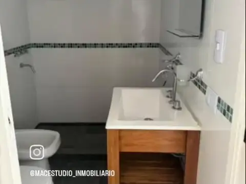 Departamento 3 ambientes con 1 baño