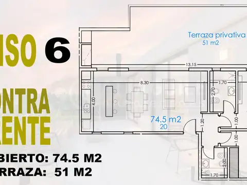 Departamento en Venta en San Antonio de Padua, USD 174.000