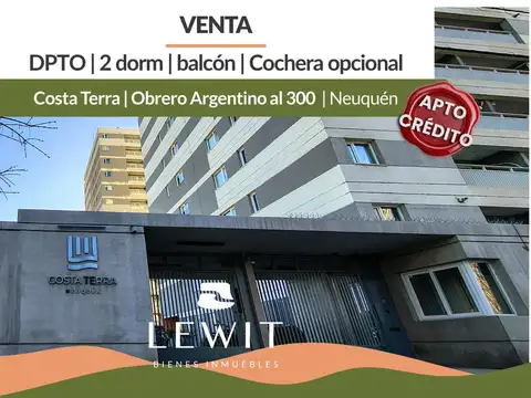 Departamento 2 dormitorios a Estrenar en Confluencia