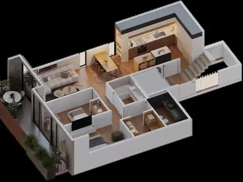 Depto Tipo Casa en Venta en Villa Devoto, USD 284.000