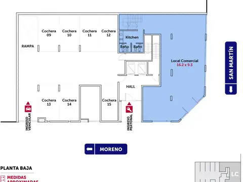 Departamento 2 ambientes con 1 baño