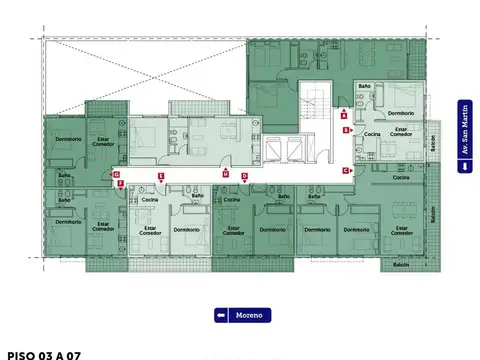 Departamento en Venta de 2 ambientes