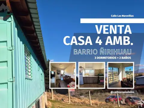 Oportunidad en Cerro Leones | Casa 3 Dormitorios USD 117.000