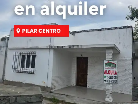 Casa en alquiler en Pilar Centro
