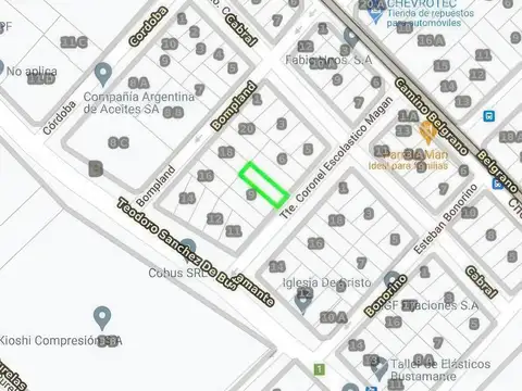 Terreno en Venta de 241,0 m2