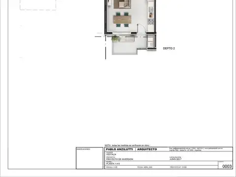 Departamento en Venta de Monoambiente