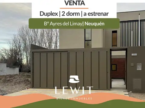 Venta duplex a estrenar | 2 dormitorios | Bº Ayres del Limay | Neuquén