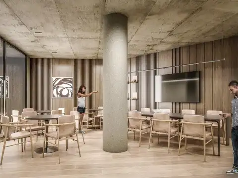 VENTA DEPARTAMENTO MONOAMBIENTE EN CONSTRUCCION COLEGIALES - AMENITIES