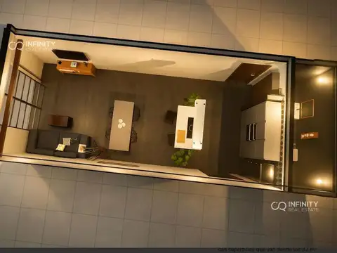 Departamento 2 ambientes con 1 baño