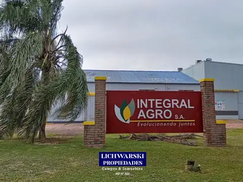 ALQUILER PREDIO CON GALPÓN Y OFICINAS SOBRE RUTA NACIONAL 89 | US$5.500 c/cámara | Charata, Chaco.