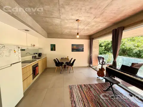 Departamento con balcón y cochera en Domus, Puerto de Olivos, Apto profesional y alquiler temporario