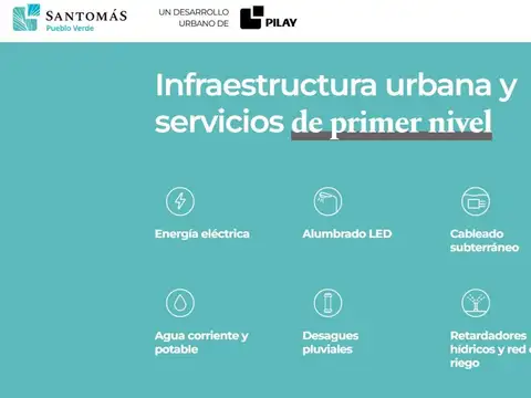 LOTE EN VENTA EN BARRIO PRIVADO SANTOMÁS - B. LAS CALANDRIAS