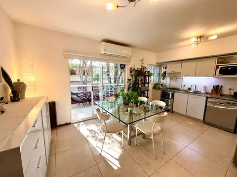 Departamento 3 ambientes con Patio con Quincho en Villa Urquiza