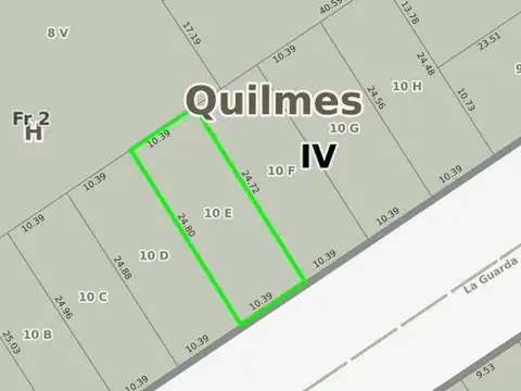Terreno en Venta en Quilmes, USD 60.000