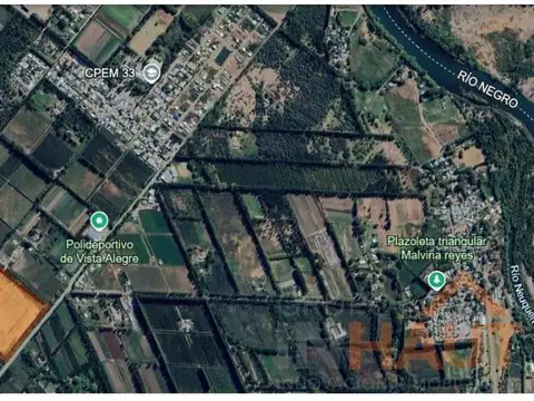Terreno en Venta 10  mts Frente