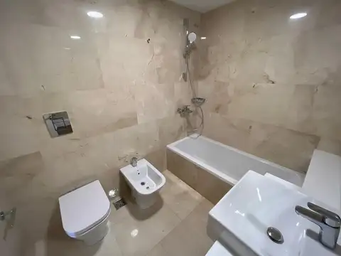 Departamento 2 ambientes con 2 baños