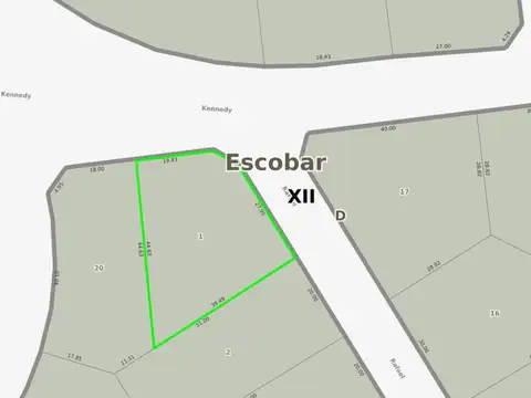 Terreno en venta en El Cazador    ID 5387