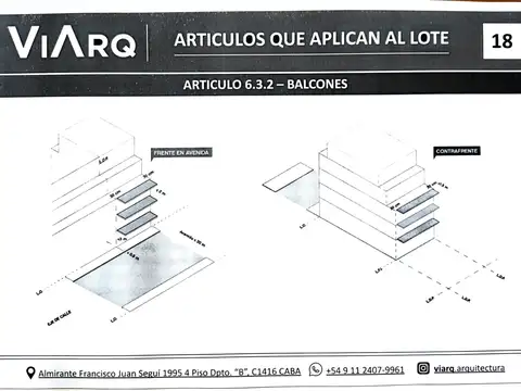 Terreno en Venta 29  mts Fondo
