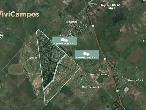 Terreno en Venta de 2485,0 m2