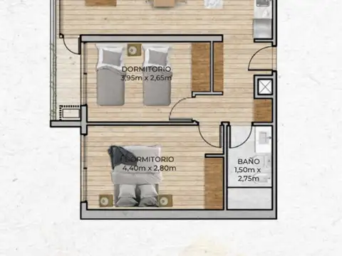 VENTA Apartamento CENTRO 2 dormitorios con balcón