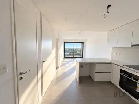 Departamento 2 ambientes con 2 baños
