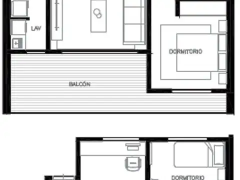 Departamento en Venta al Norte