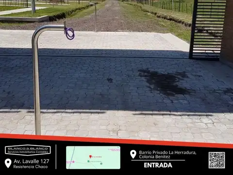 Terreno en Venta en Colonia Benítez, USD 8.000