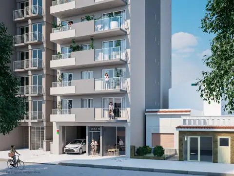 Departamento Monoambiente con 1 baño