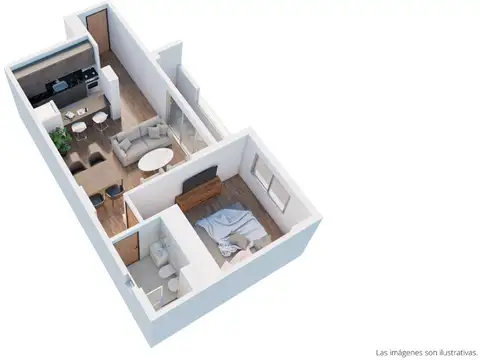 Departamento en Venta de Monoambiente