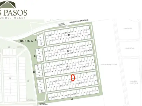 Venta Terreno en Los Pasos 4
