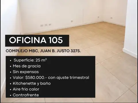Oficina en alquiler
