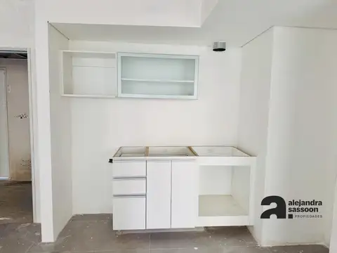 Departamento 2 ambientes con 1 baño