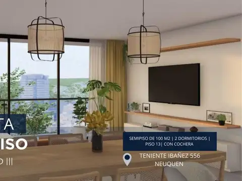 VENTA SEMIPISO CON COCHERA E. GIARDINO III