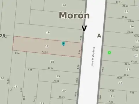 Terreno en Venta, FOT 1,2