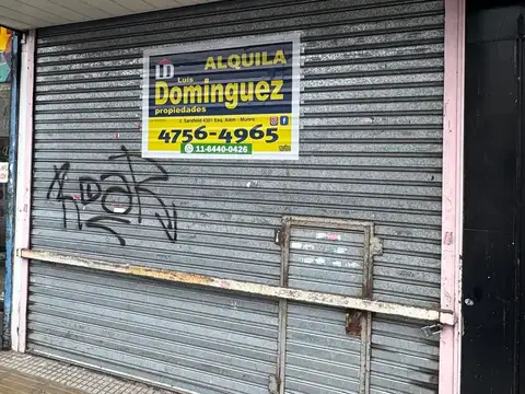 MUNRO EN ALQUILER. LOCAL VELEZ SASRFIELD Y AV MITRE. PLENO CENTRO COMERCIAL