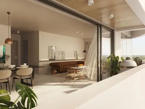Departamento 3 ambientes con 2 baños