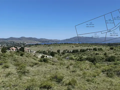 Lotes exclusivos con vista privilegiada al Lago Los Molinos - 860
