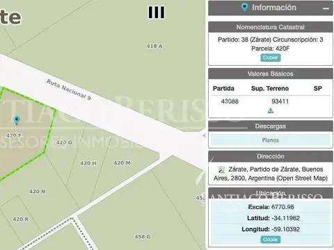 km 90, Autovía Nacional 9