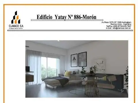Departamento en Venta de 2 ambientes