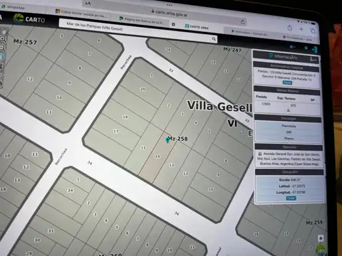 Terreno en Venta de 675,0 m2