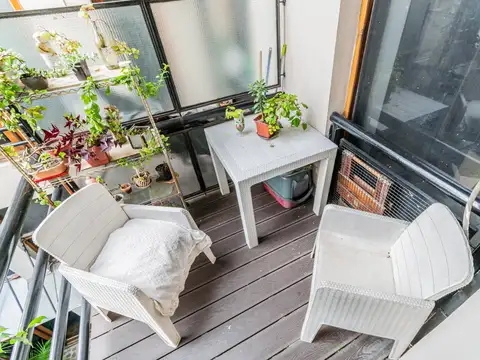 Departamento 2 ambientes con 2 baños