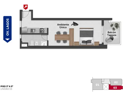 Departamento en Venta al Este